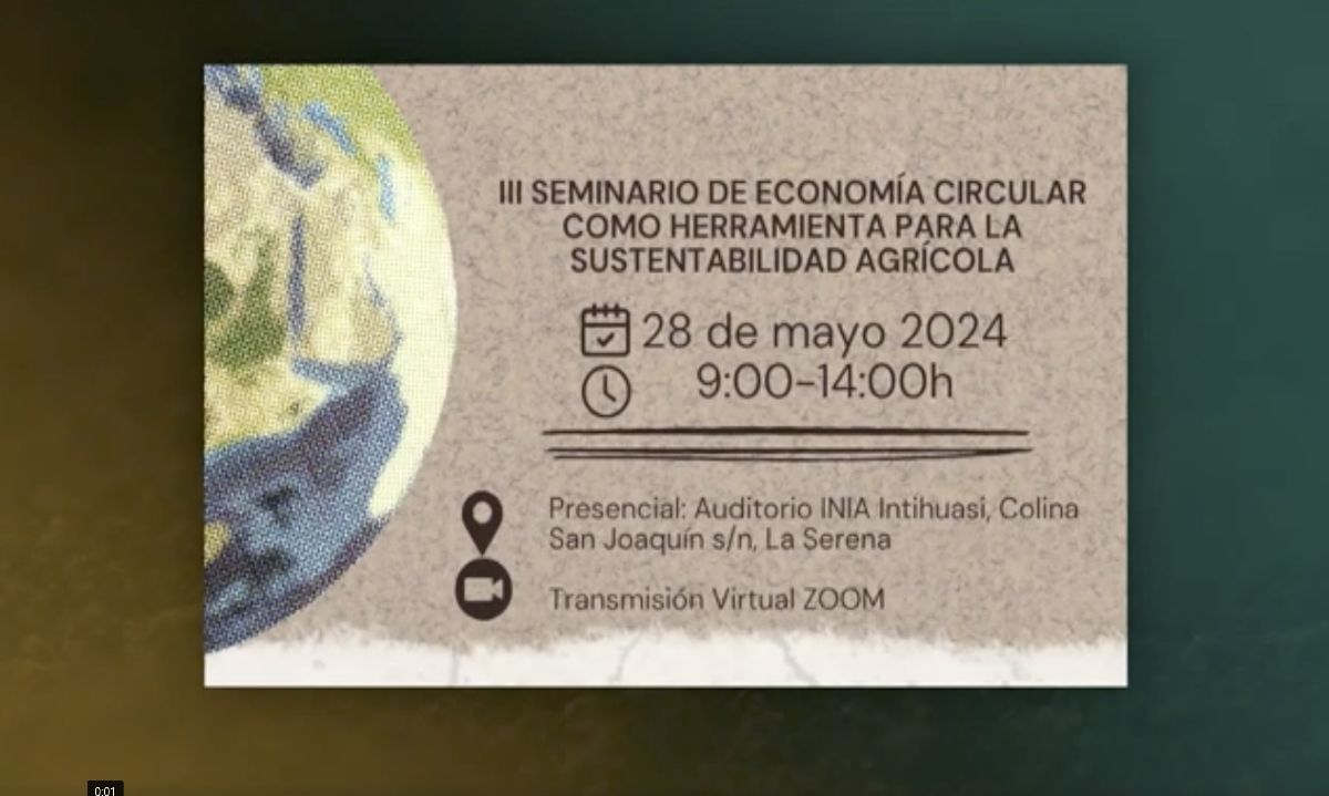 Seminario de economía circular como herramienta para el agro