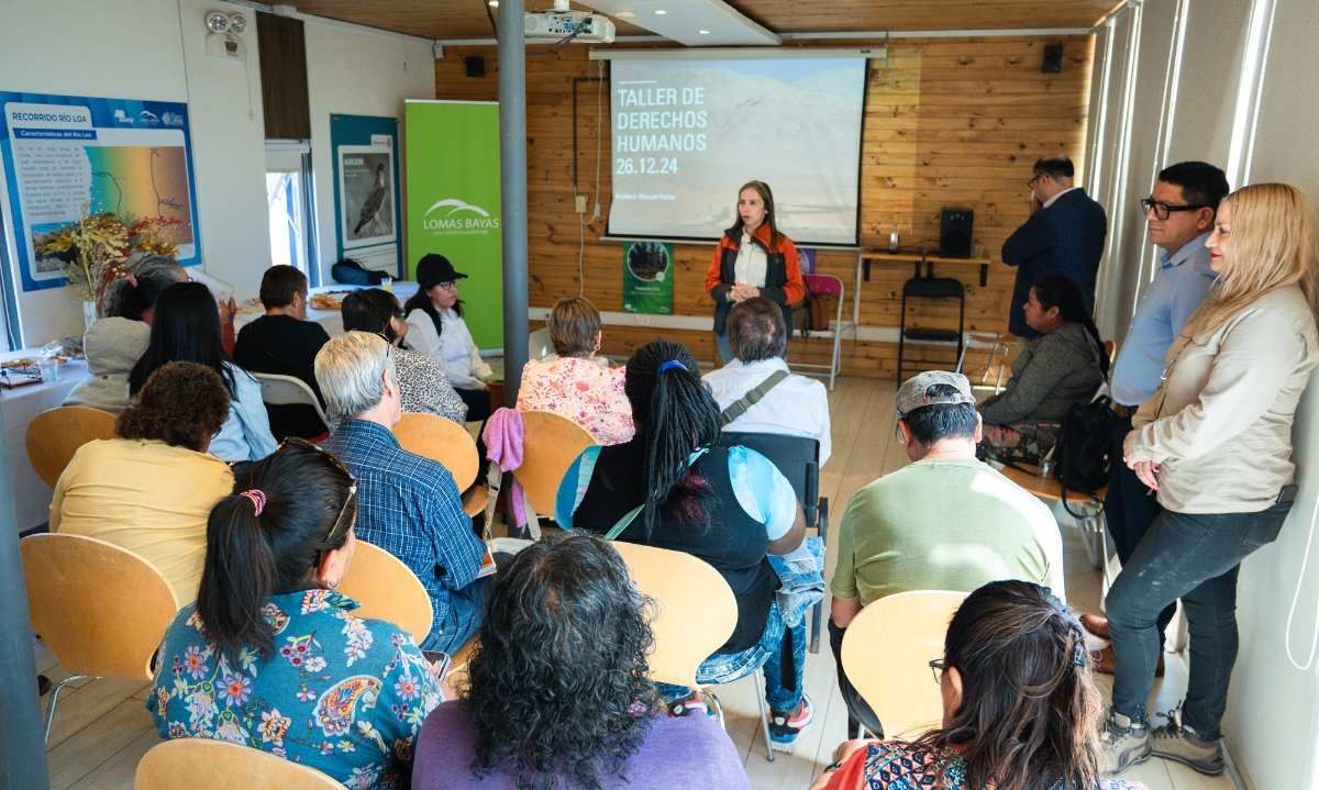 Agricultores de Calama y dirigentes sociales de Baquedano participan en jornada sobre Derechos Humanos